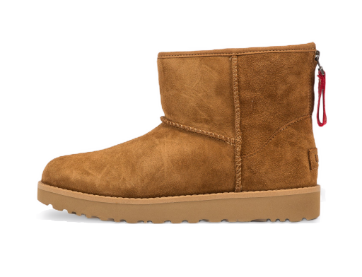 Кецове и обувки UGG Classic Mini Logo Zip "Chestnut" W Кафяво | 1122671 CHE