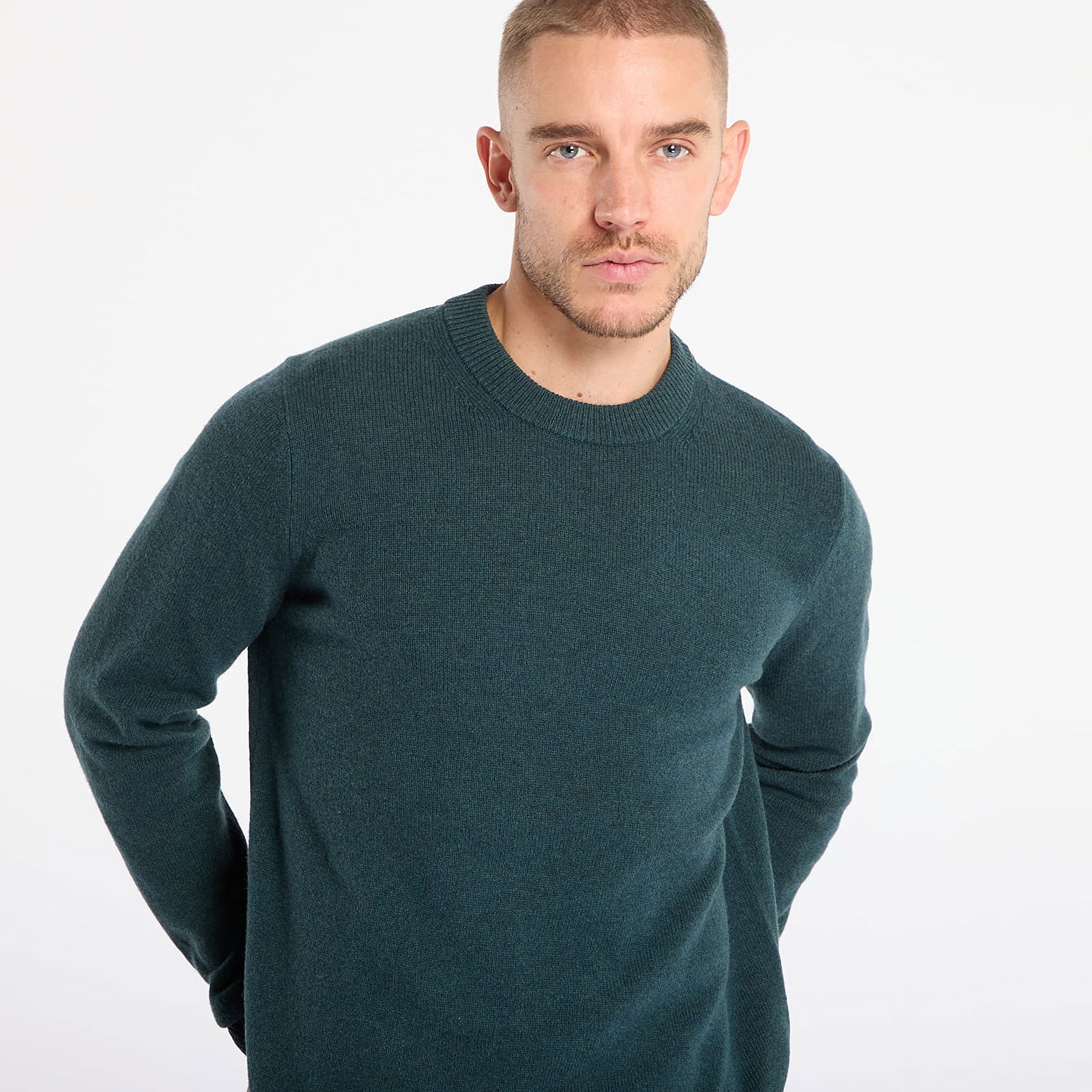 Пуловер Samsoe Samsoe Knit Sweater Isak Зелено | M10000009_194906TCX, 1
