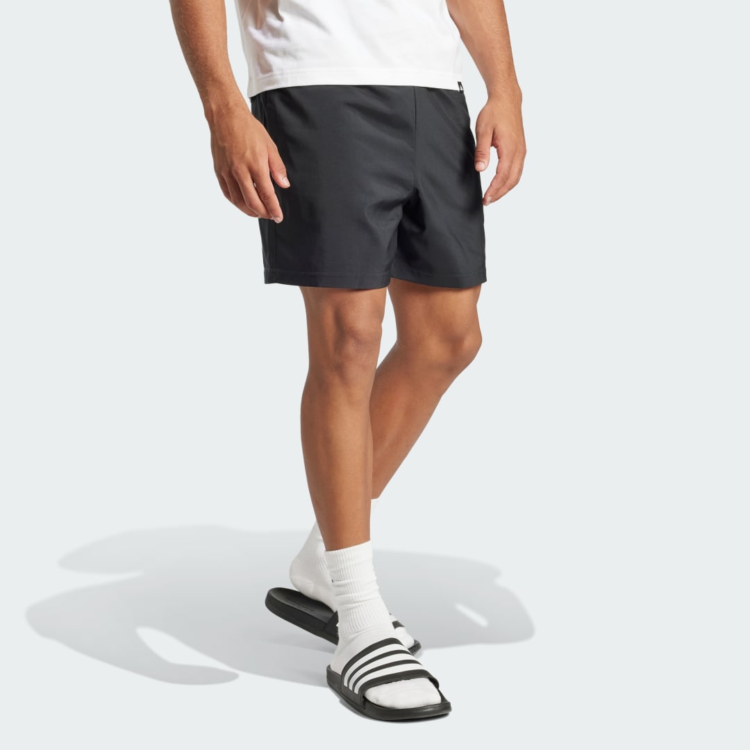 Къси панталони adidas Performance Essentials Small Chelsea Logo Shorts Черно | JF1117, 1