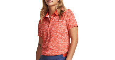 Поло тениска Under Armour UA Playoff Printed Розово | 1377337-690, 1
