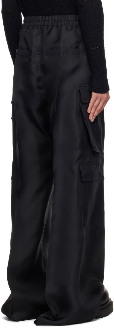 Карго панталони Rick Owens Rick Owens Hollywood Cargobelas Cargo Pants Черно | RR01E5339 SG, 2