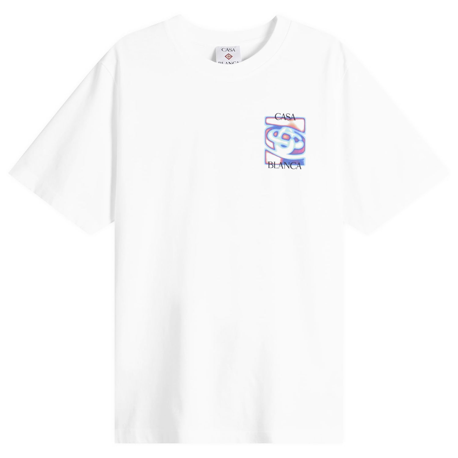 Тениска Casablanca Heat Map Classic T-Shirt Бяло | M-SP26-JTS-001-07, 0