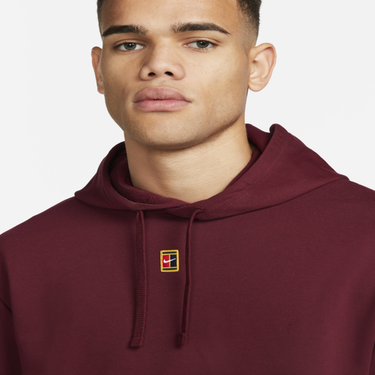 Суитчър Nike Court Fleece Tennis Hoodie Бургунди | DA5711-638, 3