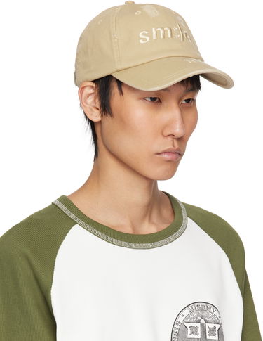 Шапка с козирка MISBHV MISBHV Smile Baseball Cap Бежово | 250A507, 1