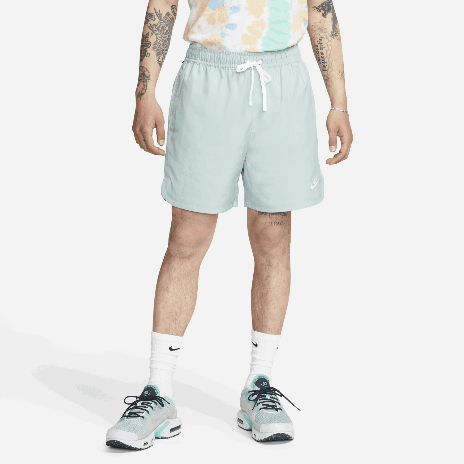 Къси панталони Nike Sportswear Sport Essentials Woven Lined Flow Shorts Синьо | DM6829-309, 0