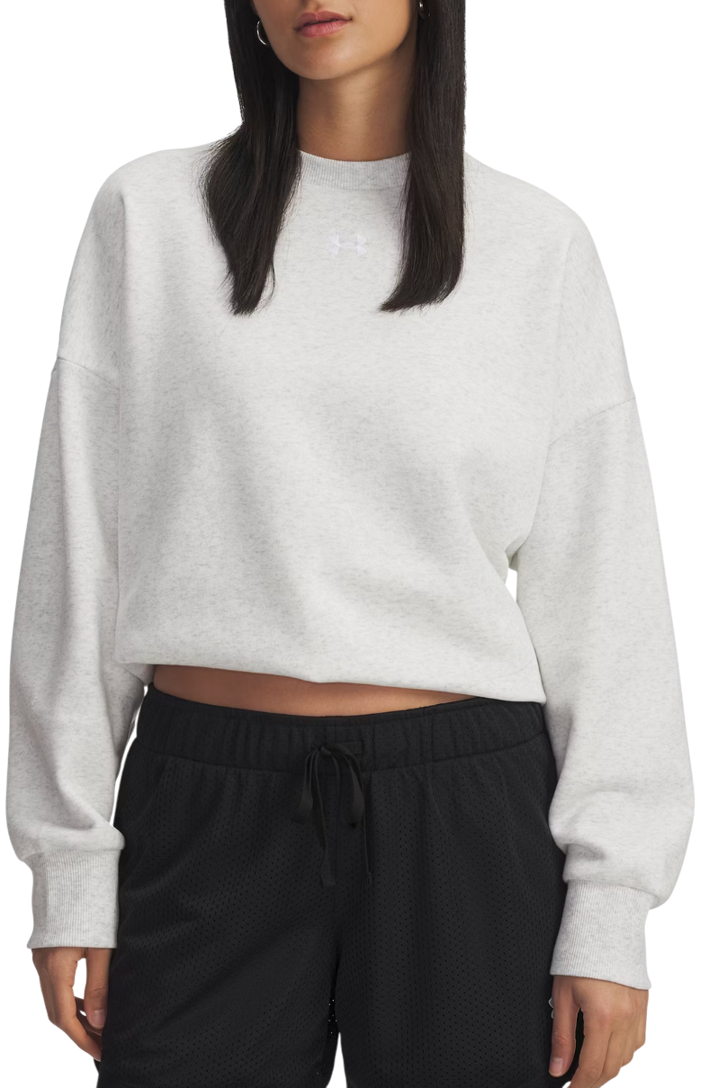 Суитчър Under Armour Rival Fleece OS Crewneck Sweatshirt Сиво | 1386463-023, 0