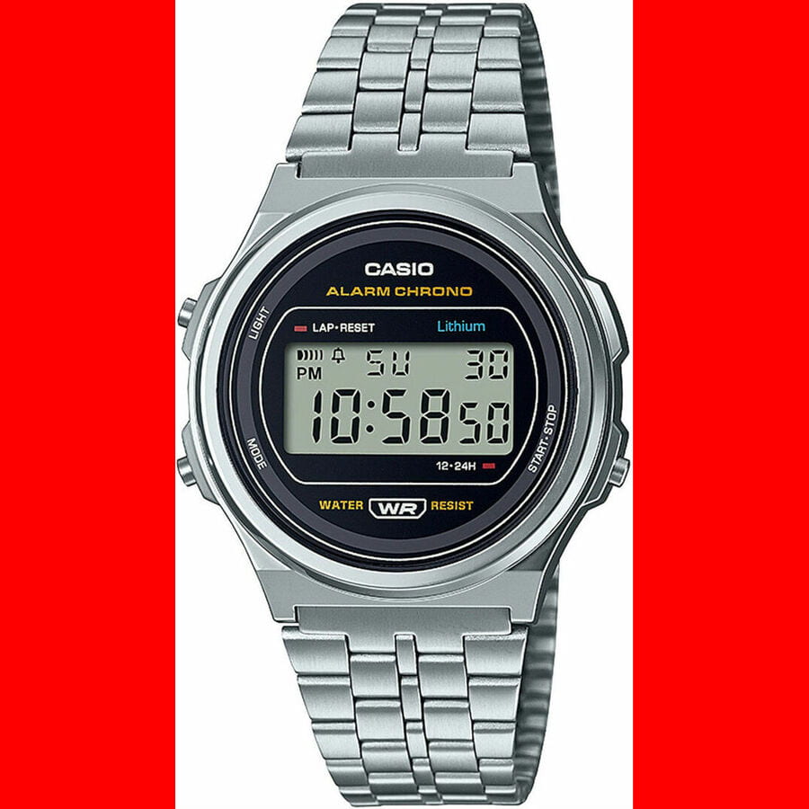 Часовник CASIO Vintage A171 Металик | A171WE-1AEF, 1