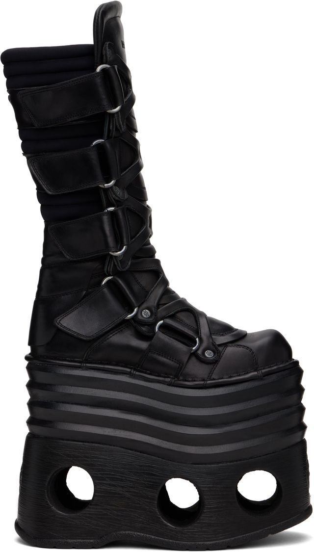 VETEMENTS New Rock Edition Platform Tower Boots