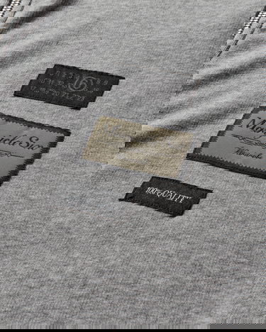 Суитчър Maison Margiela Margiela Six Ready When Worn Label Patch Zip Hoodie Сиво | SH0HG0007 853M, 3