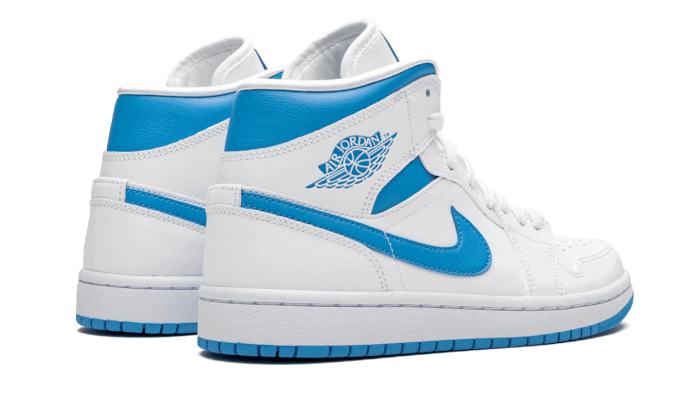 Кецове и обувки Jordan Air Jordan 1 Mid "UNC" Синьо | BQ6472-114, 1