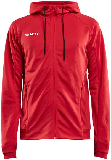 Суитчър Craft Evolve Hood Jacket - Men's Hooded Training Jacket Червено | 1910157-430000, 0