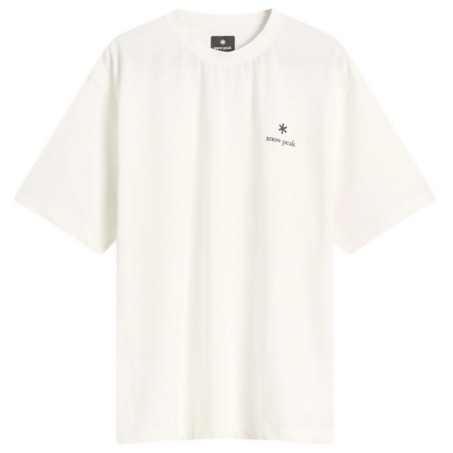 Тениска Snow Peak Snow Peak Logo T-Shirt, Size Small Бяло | NSD-TS-25AU003-OFW, 0