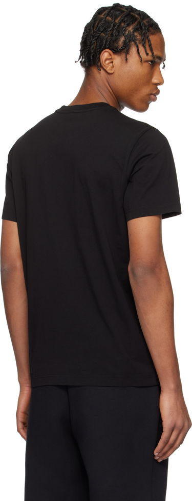 Тениска Moncler Moncler Faded Logo Cotton T-Shirt Черно | K10918C0002889A17, 2