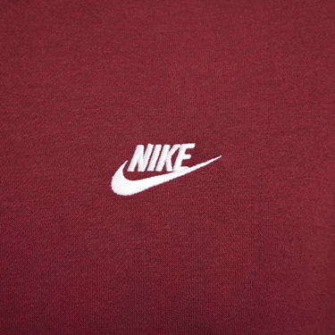 Суитчър Nike Club Hoodie Fleece Червено | BV2654-677, 2