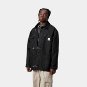 Adair Coat with Corduroy Collar and Toggle Fasteners