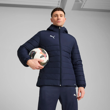 Пухо яке Puma Puma teamAdiitions Padded Hooded Jacket Тъмно синьо | 659795-06, 1