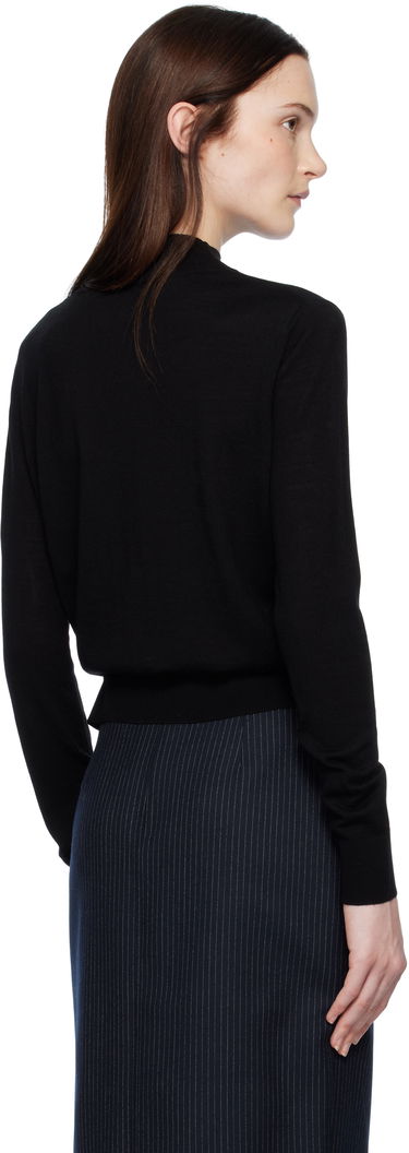 Пуловер Anine Bing Monique Long Sleeve Sweater Черно | A-09-10130-BLK1, 2