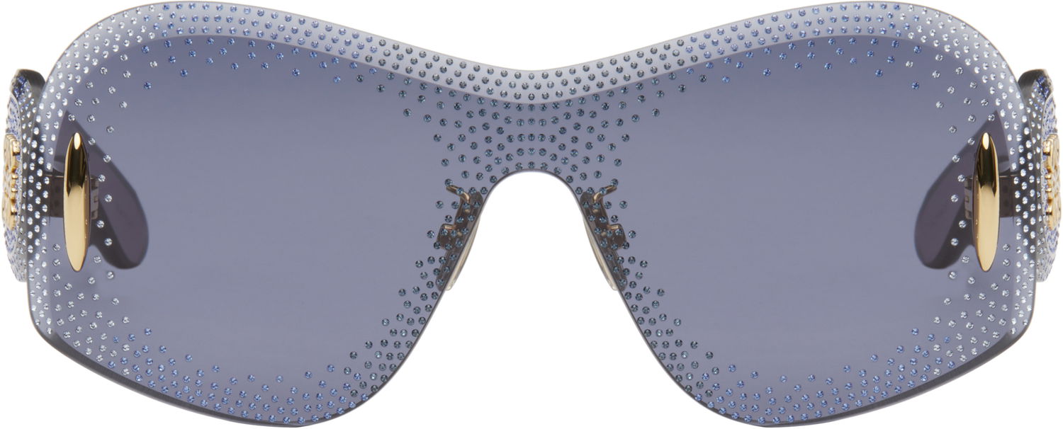 Слънчеви очила Loewe Starry Night Mask Sunglasses Синьо | LW4167US 192337204913, 0