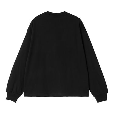 Тениска Carhartt WIP Long Sleeve Grayson T-Shirt Черно | I034378_9, 1