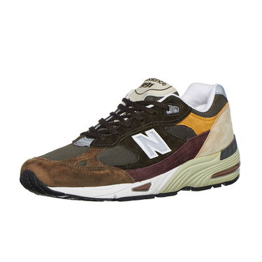 Кецове и обувки New Balance 991 Made in UK Кафяво | M991GYB, 1