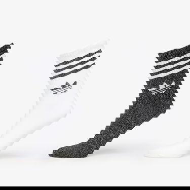 Чорапи adidas Originals adidas 3-Stripes Glitter Crew Socks 2-Pack Черно | JV6049, 0