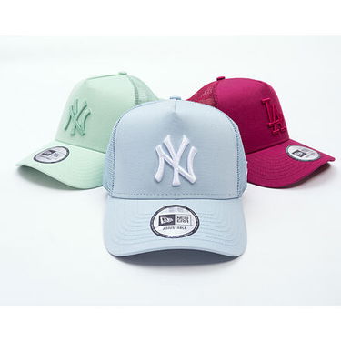 Шапка с козирка New Era NY Yankees MLB League Essential 9FORTY Trucker Hat Синьо | 60667395, 4