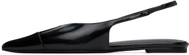 Кецове и обувки Anine Bing Elena Slingback Ballerina Flats Черно | A-14-10263-050, 2