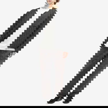 Яке Rains Banja Liner Quilted V-Neck Jacket with Zippered Chest Pocket Черно | 21670-01, 4