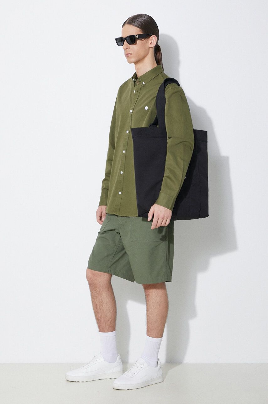 Къси панталони Engineered Garments Fatigue Shorts Зелено | OR271.CT010, 1