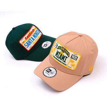 Шапка с козирка New Era New Era 9FORTY A-Frame License Plate Adjustable Cap Розово | 60595462, 3