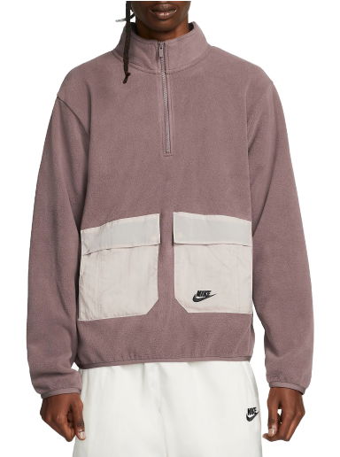 Суитчър Nike Sportswear Utility 1/2-Zip Fleece Top Лилаво | fd1181-291