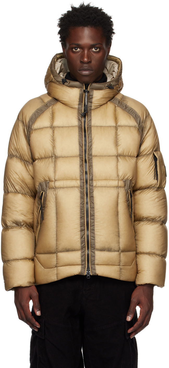 Парка C.P. Company D.D. Shell Down Jacket Бежово | 13CMOW175A-006099A, 0