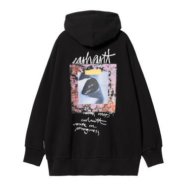 Суитчър Carhartt WIP Hooded Lips Graphic Sweatshirt Черно | I033688_8, 4
