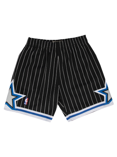 Къси панталони Mitchell & Ness NBA Swingman Shorts Orlando Magic Черно | SMSHGS18242-OMABLCK94