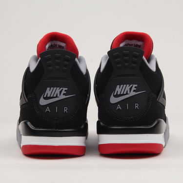 Кецове и обувки Jordan Jordan 4 Retro GS Черно | 408452-060, 3
