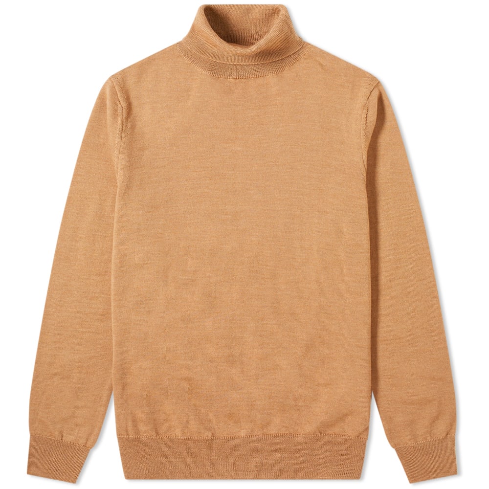 Пуловер A.P.C. Roll Neck Knit Sweater Кафяво | WVAWM-H23631-PBC, 0