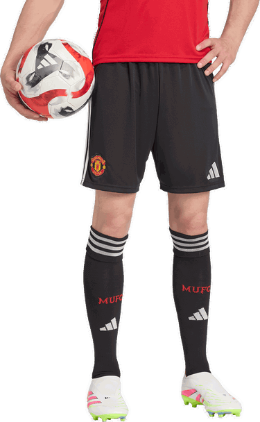 Къси панталони adidas Performance Manchester United 25/26 Home Shorts Черно | JI7431, 4
