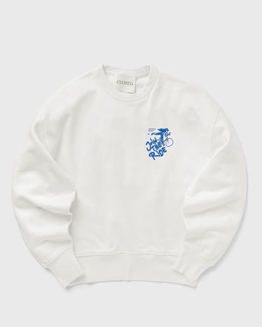 Суитчър CLOSED PRINTED CREWNECK Бяло | C95496-472-EM-218, 0