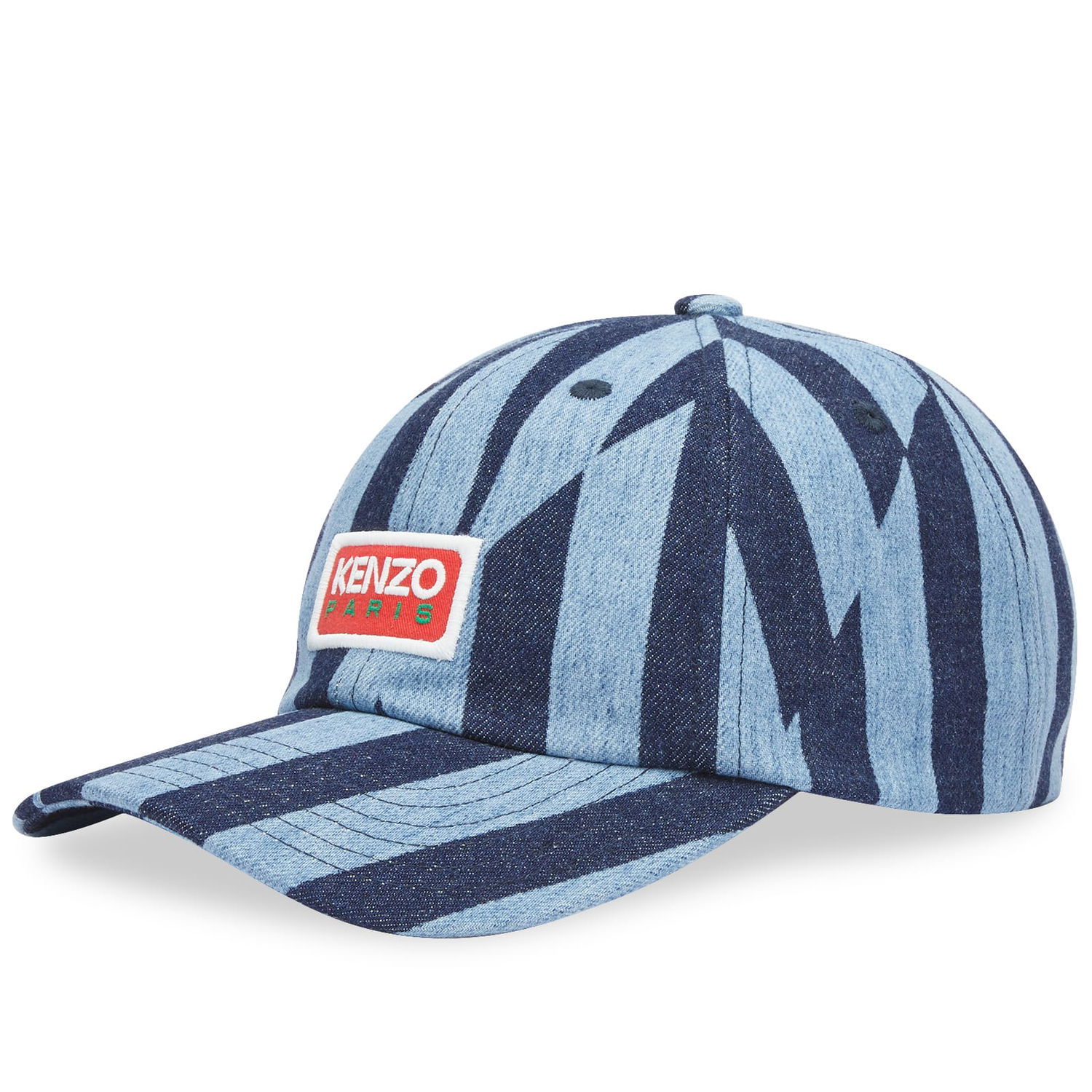 Шапка с козирка KENZO Denim Cap Rinse Blue Denim Синьо | FD65AC5016R1-DM, 0