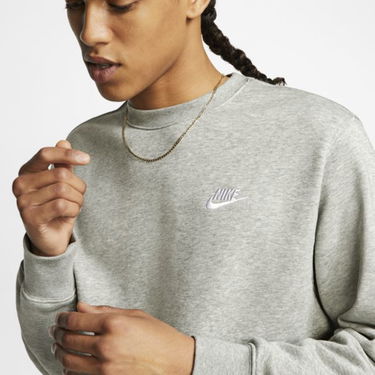 Суитчър Nike Sportswear Club French Terry Crew Сиво | BV2666-063, 2