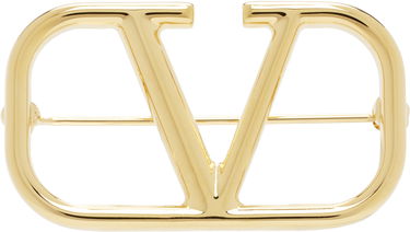 Колани Valentino Valentino Garavani VLogo Signature Brooch Металик | 6W2J0E82MET, 0