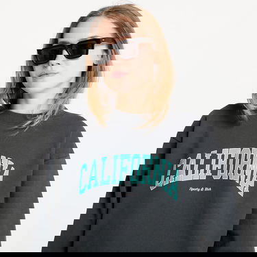 Пуловер Sporty & Rich Sporty & Rich California Crewneck Sweatshirt Черно | ST071514501BA02, 3