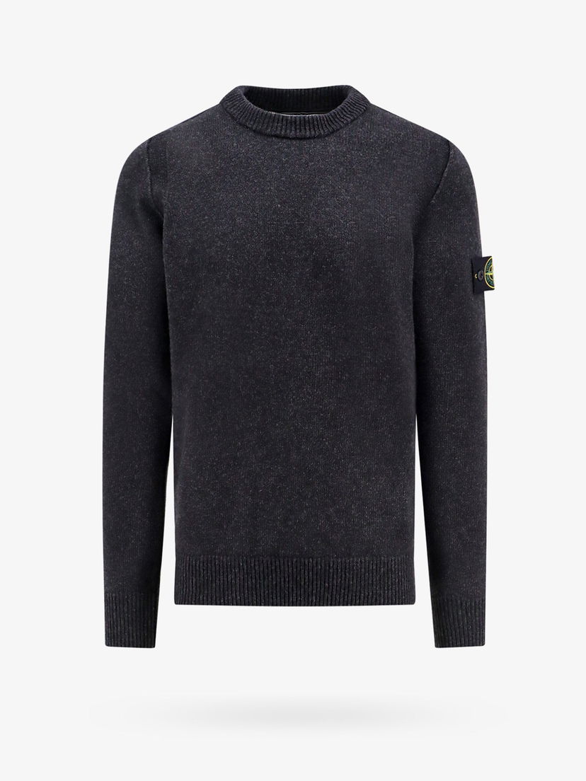 Пуловер Stone Island Dark Grey Crewneck Sweater Сиво | 8115508A3V0M65