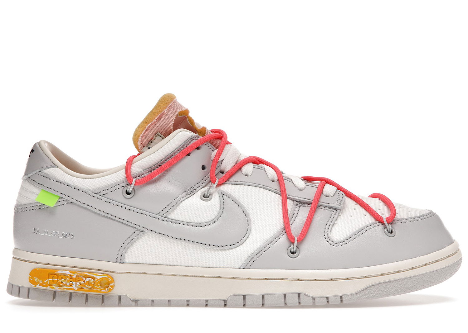 Кецове и обувки Nike Dunk Low Off-White Lot 6 Сиво | DM1602-110, 0