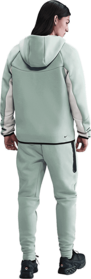 Суитчър Nike Tech Fleece Full-Zip Windrunner Hoody Зелено | hv0949-020, 1