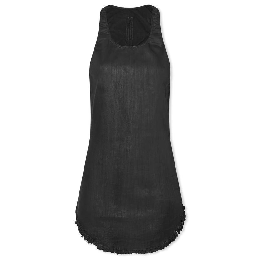 Жилетка Rick Owens Tank Vest Wax Черно | DS01D1109-SBW-99