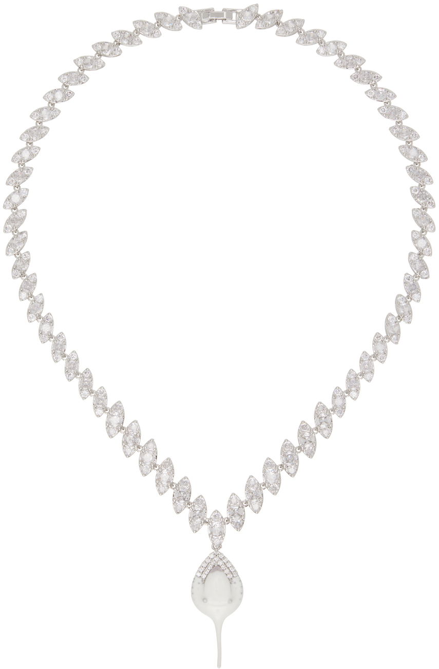 Колие Ottolinger Ottolinger Exclusive Diamond Dip Necklace Металик | 2500609, 0