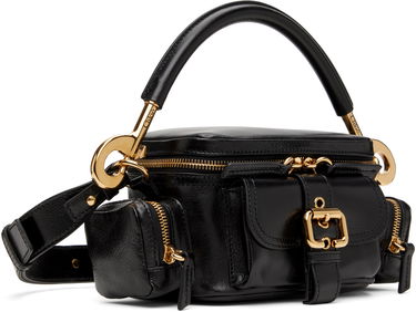 Чанта през рамо CHLOÉ Small Camera Shoulder Bag Кафяво | CHC24AS534N83, 1