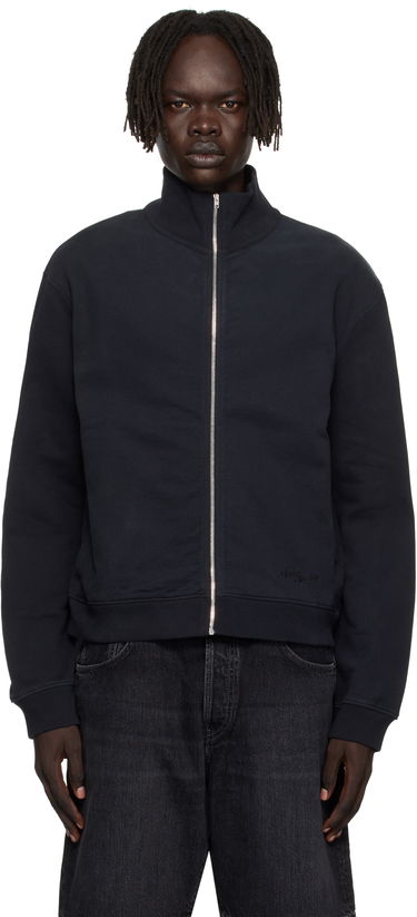 Суитчър Acne Studios Acne Studios Zip-Up Sweatshirt Черно | CI0200-, 0