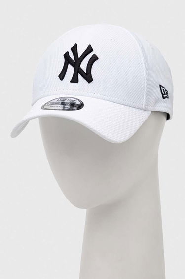 Шапка с козирка New Era Mlb Diamond Era Essential 9Forty New York Yankees Cap Бяло | 60348840.WHIBLK, 0